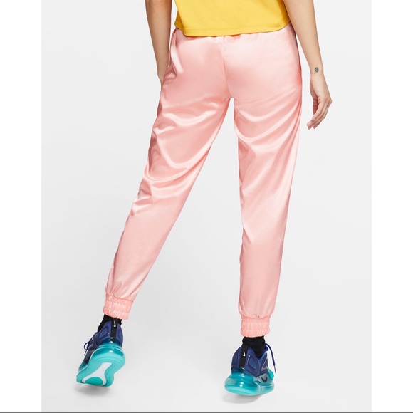 nike air satin track pants